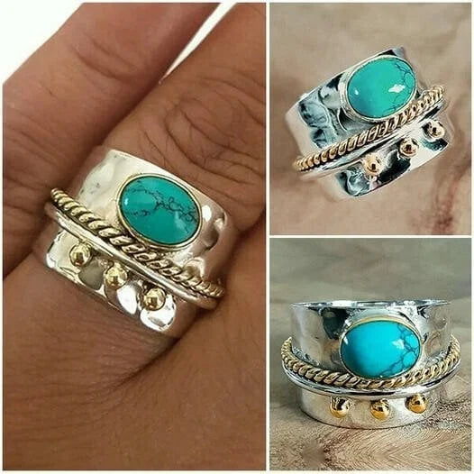 Vintage Ring with Sapphire