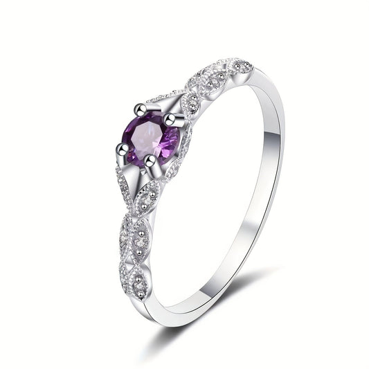 Brygida Amethyst Ring