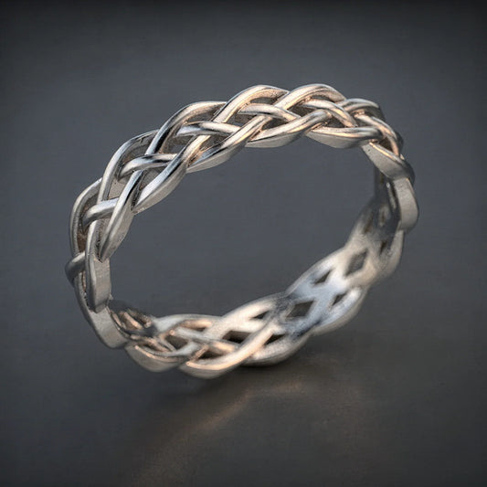 Braided and Twisted Ring
