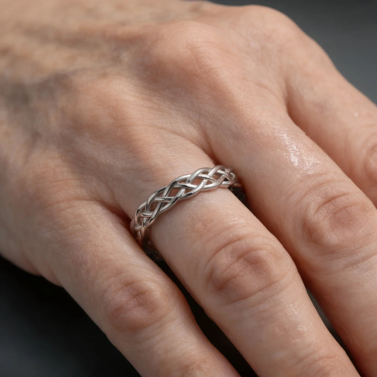 Braided and Twisted Ring