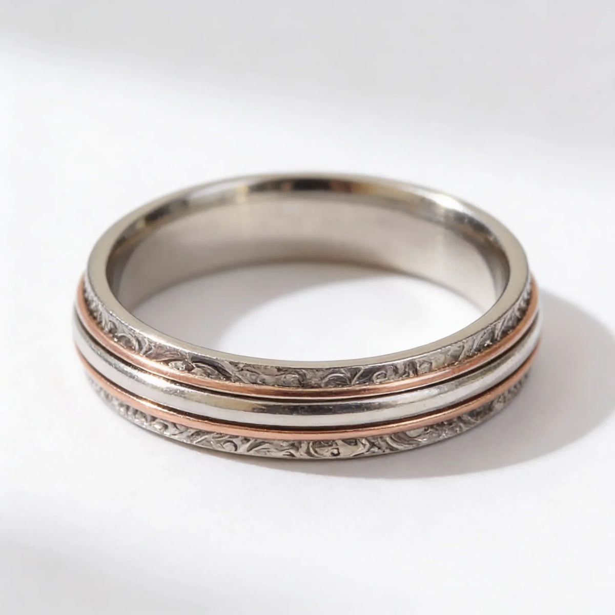 Vintage Classic Stainless Steel Ring