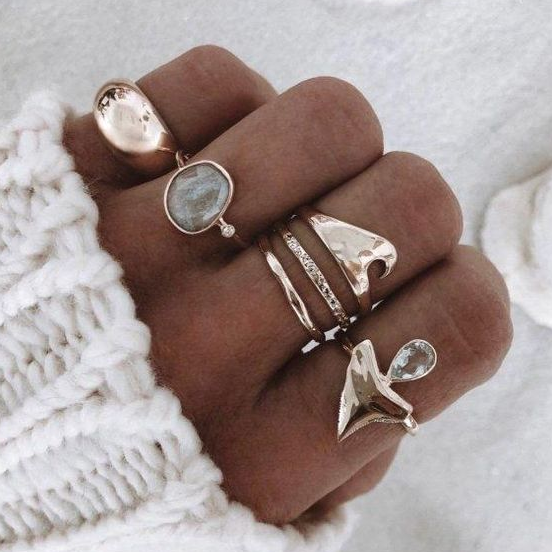 Vintage Stackable Ring Set