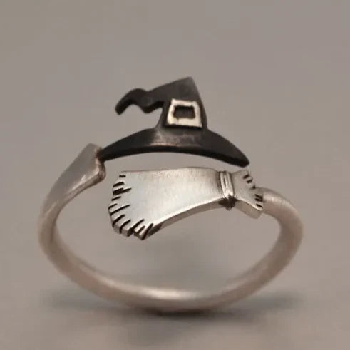 Adjustable Witch Hat Ring