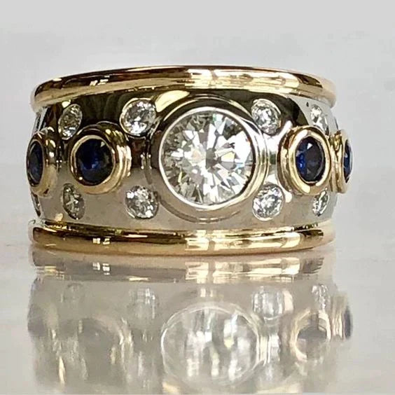 Two-Tone Braided Ring