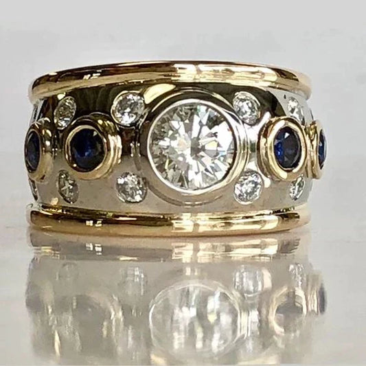 Two-Tone Braided Ring