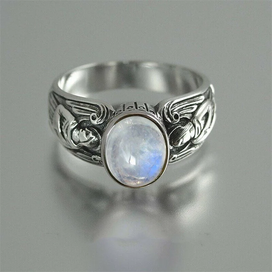 Classic Moonstone Ring
