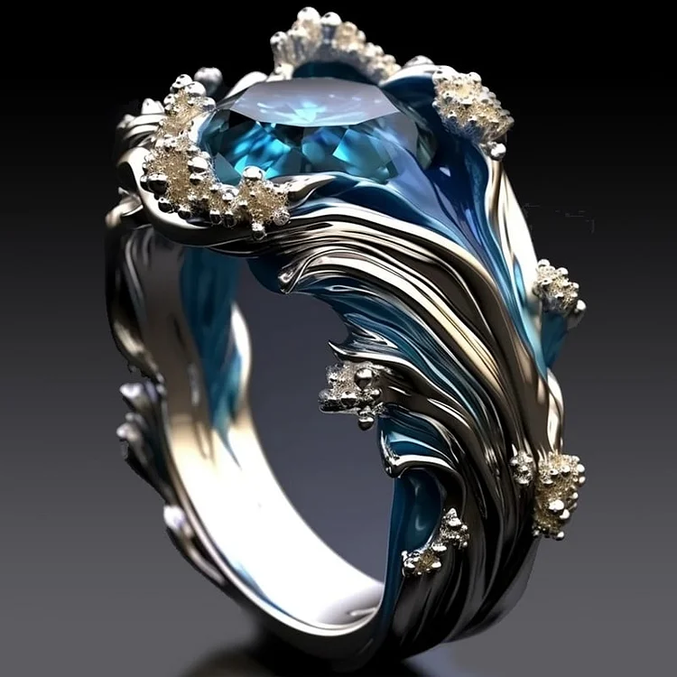 Elegant Solitaire Ring with Cubic Zirconia