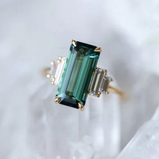 Boho Sapphire Meditation Ring