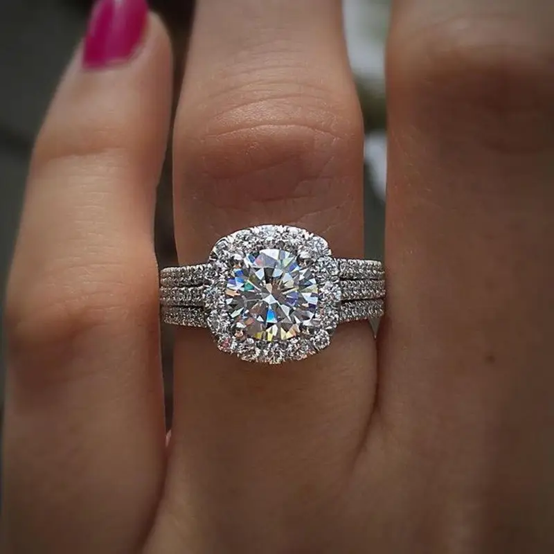 Brilliant Layered Ring