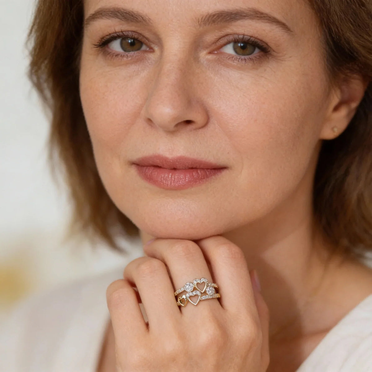 Crystal Heart Ring – Elegance That Captivates