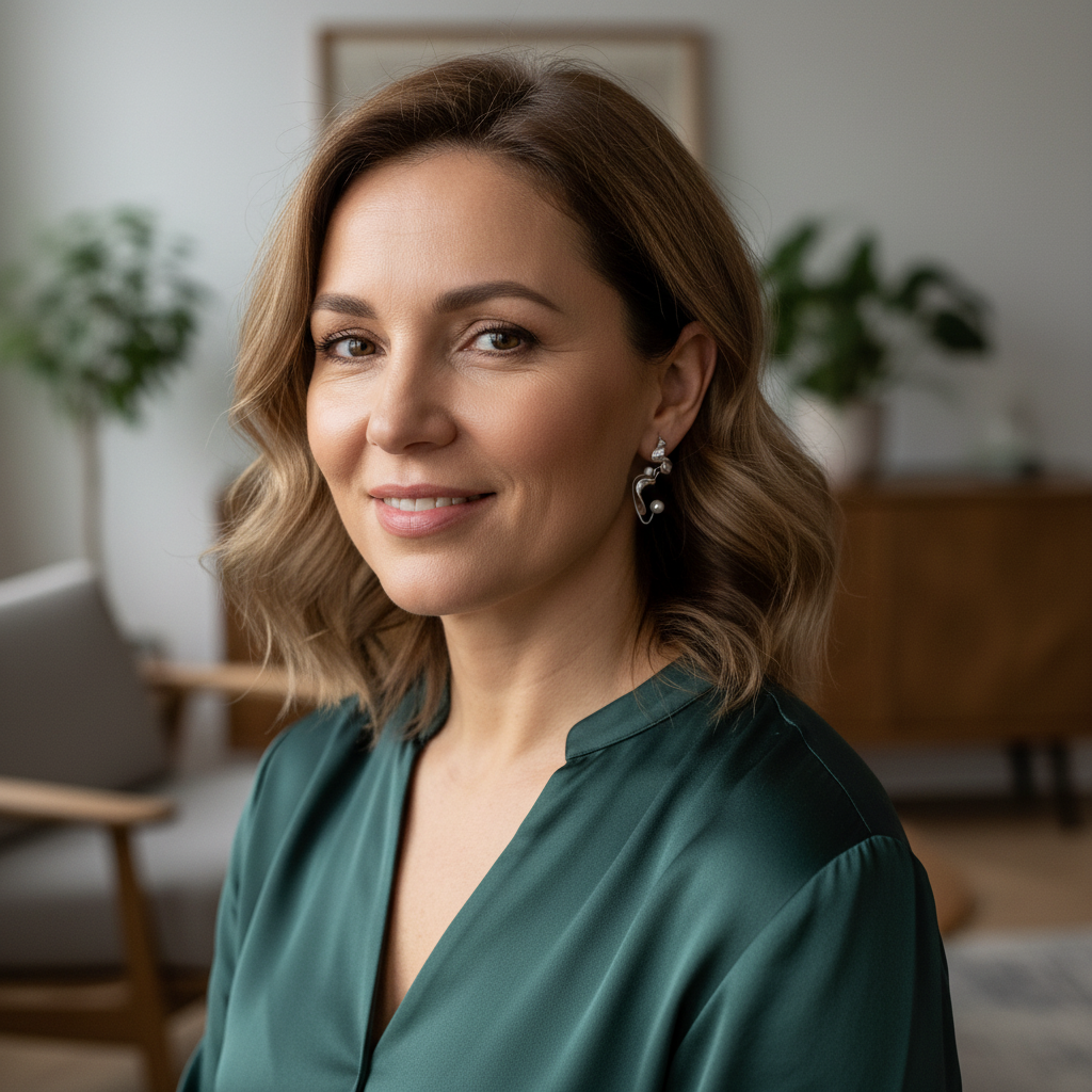 Eye-catching abstract earrings with pearls for a modern, elegant look
