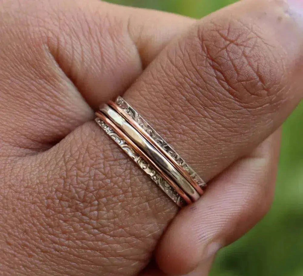 Vintage Classic Stainless Steel Ring
